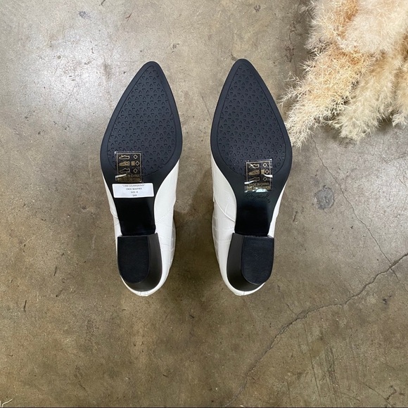 COPY - Faux Croc Ankle Booties - Picture 5 of 8